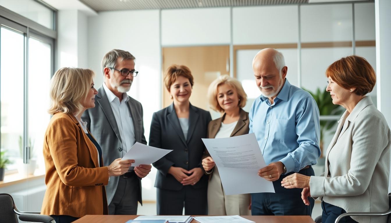 Business contract documents